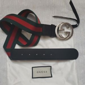 Gucci Signature Web Belt